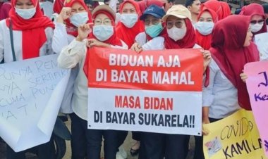 Aksi Unras Tenaga Kesehatan (Nakes) Di Pandeglang, Berujung Intimidasi Oleh Beberapa Oknum Kepala UPT Puskesmas