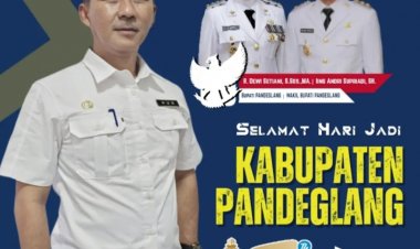 Kepala DKUPP Pandeglang, Beserta Jajaran Mengucapkan Selamat Hari Jadi Ke 151 Kabupaten Pandeglang