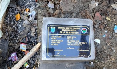 Diduga Asal Jadi & Tidak Dipadatkan, Pembanguna Rabat Beton Di Desa Sumur Batu Cikeusik, Disoal Aktivis GPCP