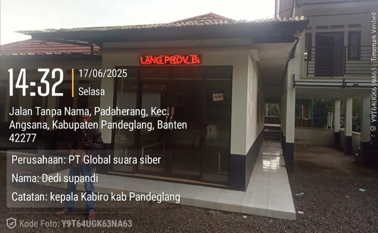 Pada Jam Kerja Kantor Desa Padaherang Angsana Sepi Bagai TPU 