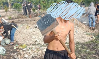 DPC AMIRA Pandeglang, Menyoal Terkait Hilangkan Jejak Pencemaran Batubara PT. MBI di Pulau Popole Diduga Ditimbun Pasir 