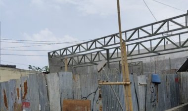 Pembangunan Alfamart Di Pasar Jiput, Diduga Belum Kantongi Ijin Tapi Sudah Dikerjakan, DPC GWI Minta Pemda Pandeglang Lakukan Pemeriksaan