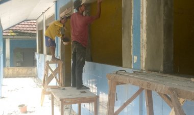 Proyek Rehab SMPN 3 Saketi Oleh CV. Kirana Utama Karya, Tidak Patuhi K3 & Diduga Tidak Sesuai Perencanaan