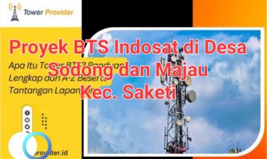 Pembangunan Tower INDOSAT Didesa Majau & Sodong Saketi, Diduga Dibangun Tapi Ijin Belum Lengkap, DPC GWI Minta Pemda Lakukan Pengecekan Ke Lapangan