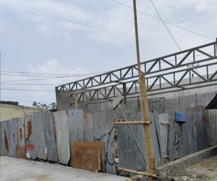 Pembangunan Alfamart Di Pasar Jiput, Diduga Belum Kantongi Ijin Tapi Sudah Dikerjakan, DPC GWI Minta Pemda Pandeglang Lakukan Pemeriksaan