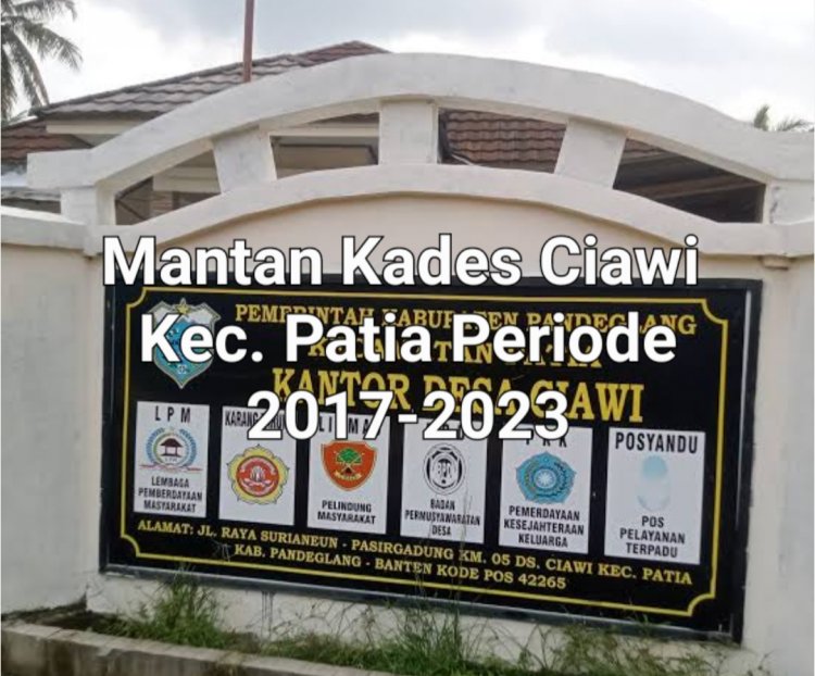 DPC GWI Pandeglang Laporkan M. Subur Mantan Kades Ciawi Yang Akan Ditetapkan Kembali Sesuai SE Kemendagri, Ke Inspektorat Pandeglang