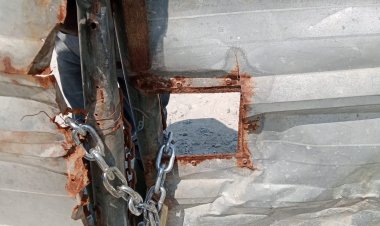 PT BBS Disegel Paksa, Diduga Akibat Tidak Bayar Utang 