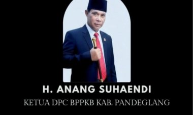 Turut Berduka Cita Atas Wafatnya H. Anang Suhendi Ketua DPC BPPKB Pandeglang, Uun Junandar, Kadis Perikanan Juga Plt. Kepala DPKP Pandeglang