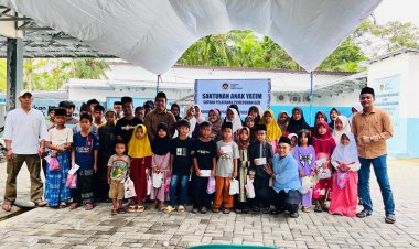Tebar Kepedulian di Bulan Muharram, SPPG Pandeglang Pagelaran , pagelaran 04 Santuni Puluhan Anak Yatim