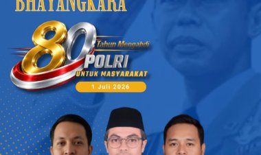 DPD KNPI Kabupaten Pandeglang, Sampaikan Selamat HUT Bhayangkara Ke-80, Tahun 2026 Polri Presisi