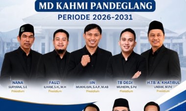 Musda IV MD KAHMI Pandeglang Sukses, DPD KNPI Sampaikan Selamat Kepada 5 Presidium Terpilih