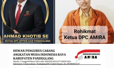 Akun Tiktok @wanita.pancasila, Diduga Sampaikan Narasi Buruk Pribadi Gubernur Banten di Medsos, DPC AMIRA & DPC BPPKB Pandelang Layangkan Laporan Pengaduan Ke Unit Cyber Crime Polda Banten