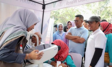 Andra Soni Ajak Masyarakat Manfaatkan Program Cek Kesehatan Gratis di Banten