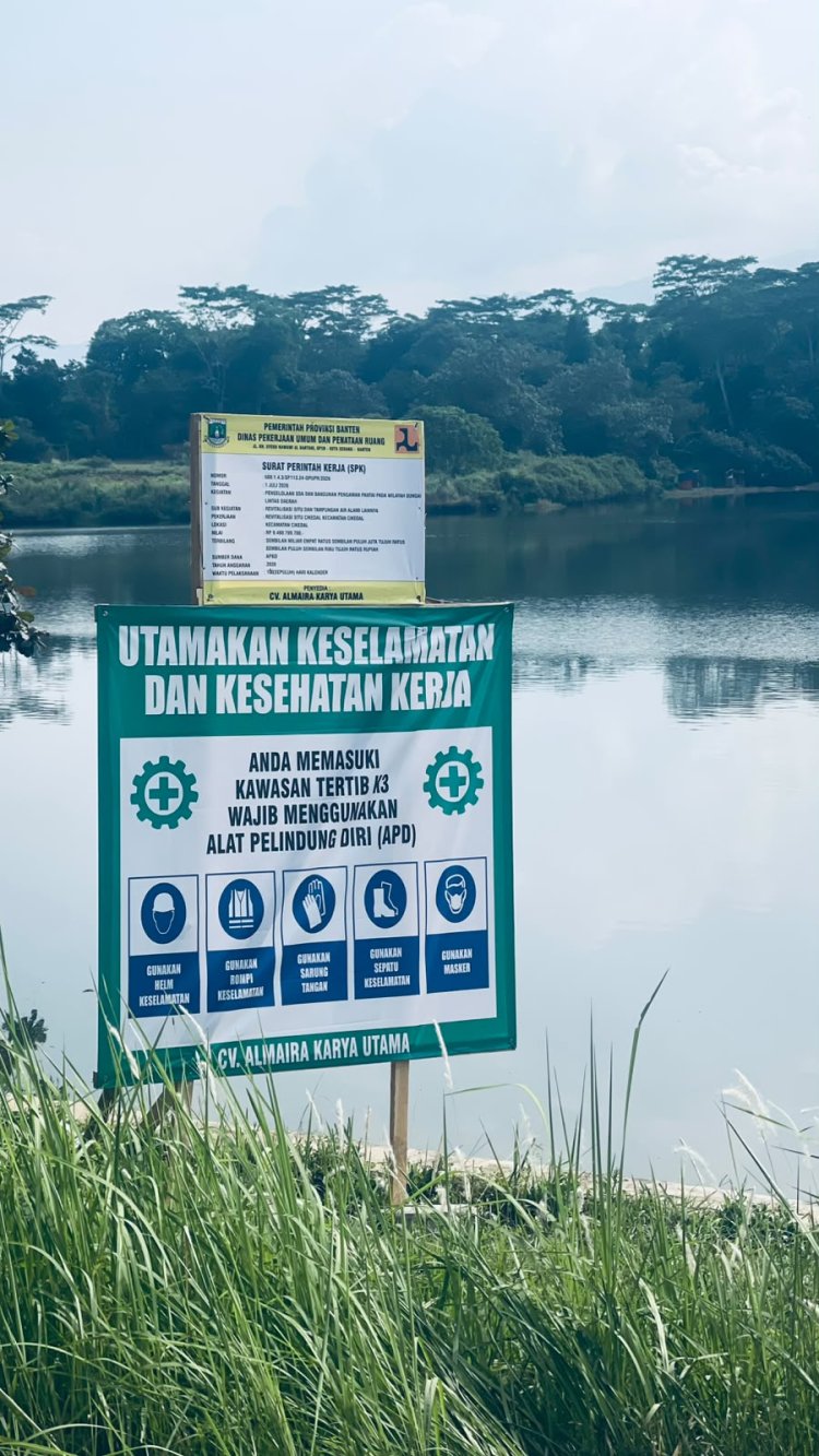 Revitalisasi Situ Cikedal telan anggaran 9,7 miliar, FORJA BANTEN beri catatan.